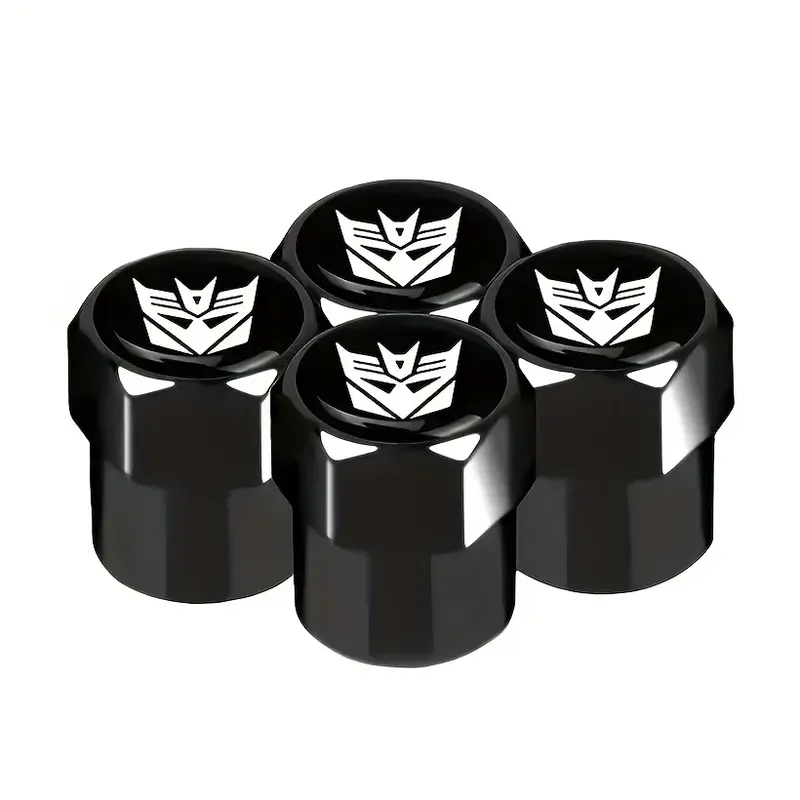 4 Transformers-Reifenventilkappen – D