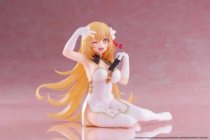A Certain Scientific Railgun PVC Statue Desktop Cute Figure Misaki Shokuho Chinese Dress Ver. 13 cm DAP