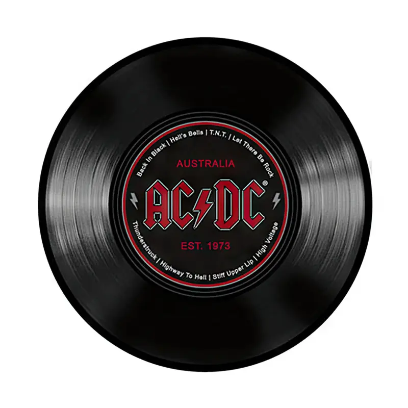 AC/DC Mousepad Schallplatte Fanartikel
