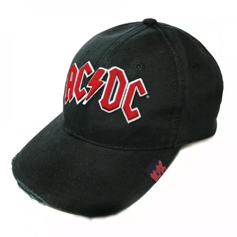 Ac/Dc Red Logo Cap
