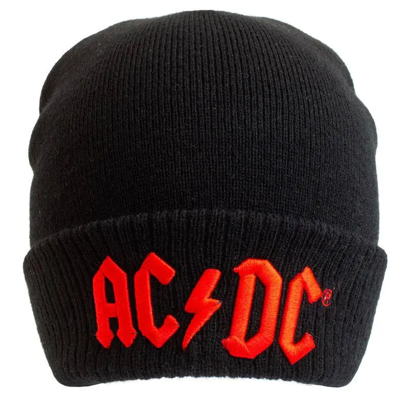 ACDC Beanie Applique Logo