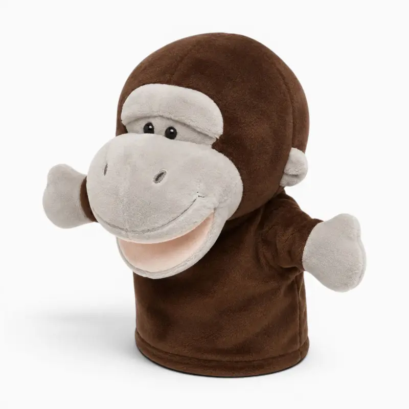 Affe Handpuppe Kuscheltier