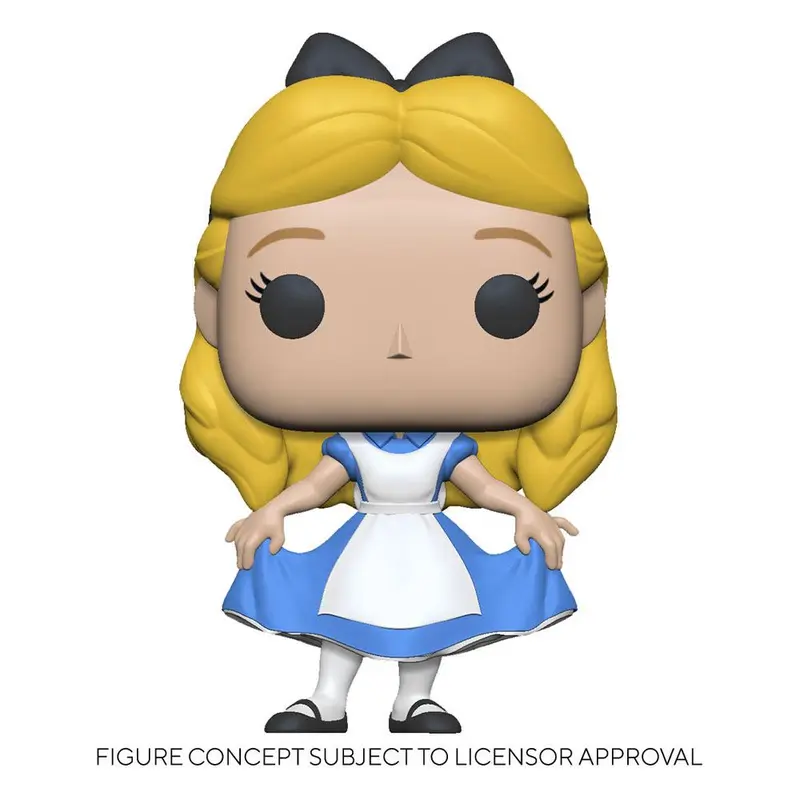 Alice im Wunderland POP! Disney Vinyl Figur Alice Curtsying 9 cm