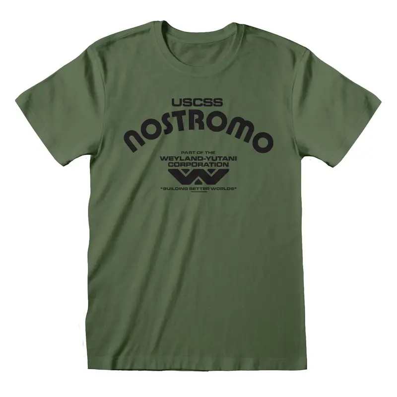 Alien T-Shirt Retro Nostromo Größe L