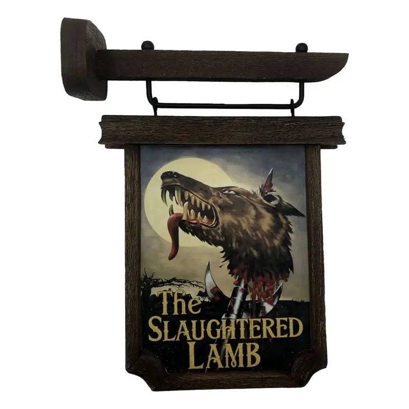 American Werewolf Mini Replik Pub Sign 6 cm