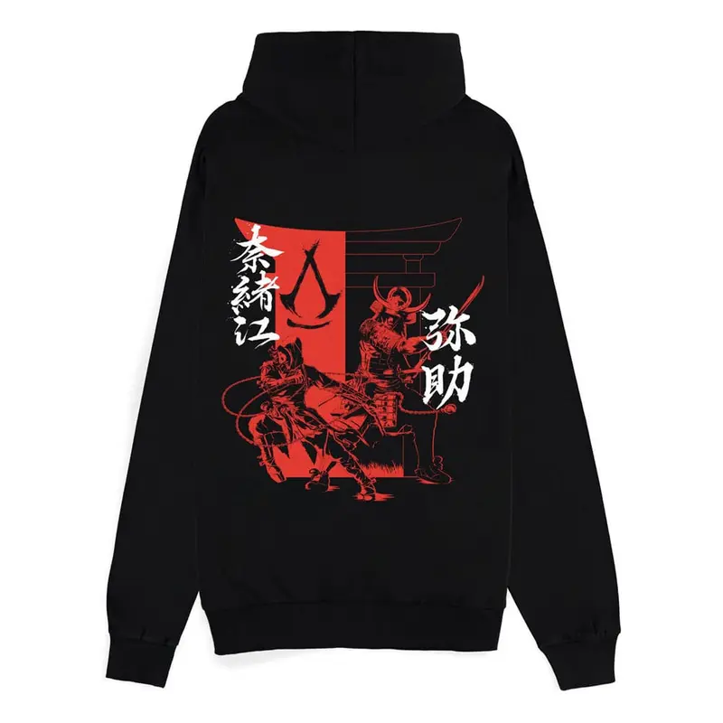 Assassin´s Creed Shadows Kapuzenjacke mit Reißverschluß Two Tone Kanji Größe XL