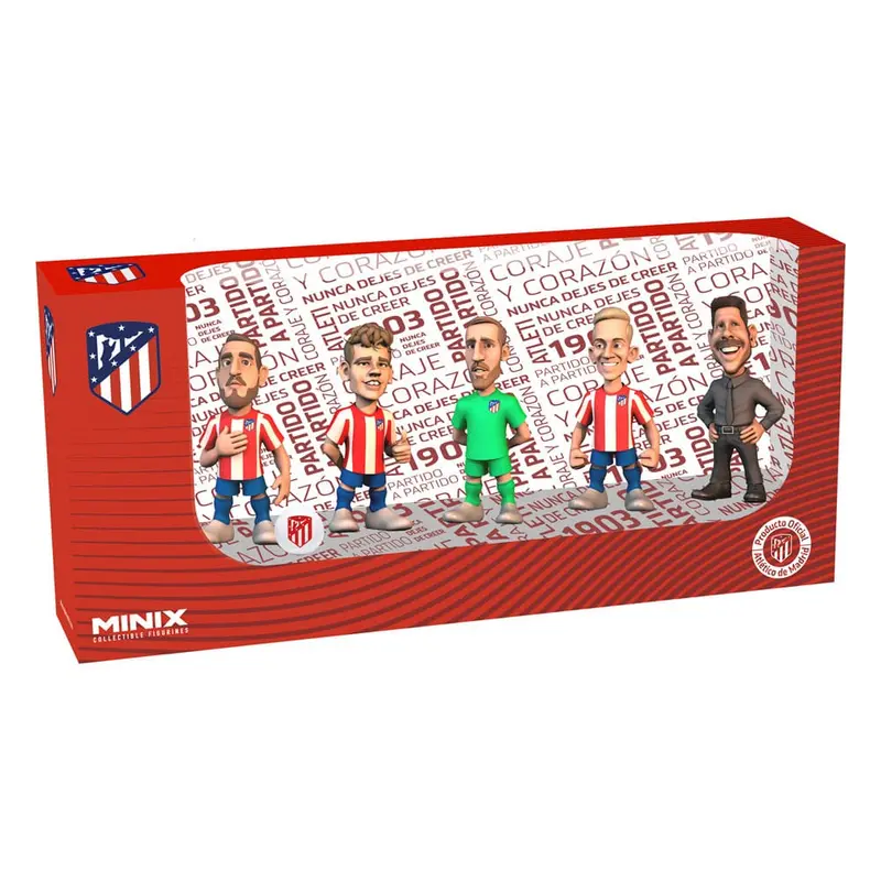 Atlético de Madrid Minix Figuren 5er-Pack 7 cm