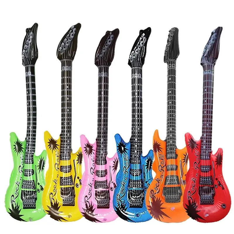 Aufblasbare Gitarre für Kinder & Partys | Outdoor – Bimbino