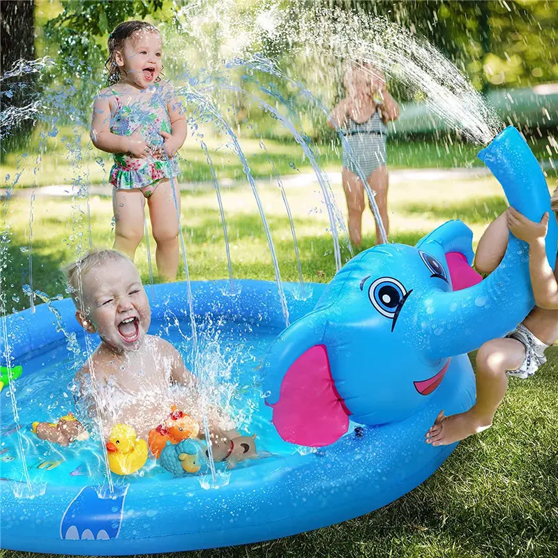 Aufblasbare Wassermatte mit Sprinkler | Outdoor – Bimbino