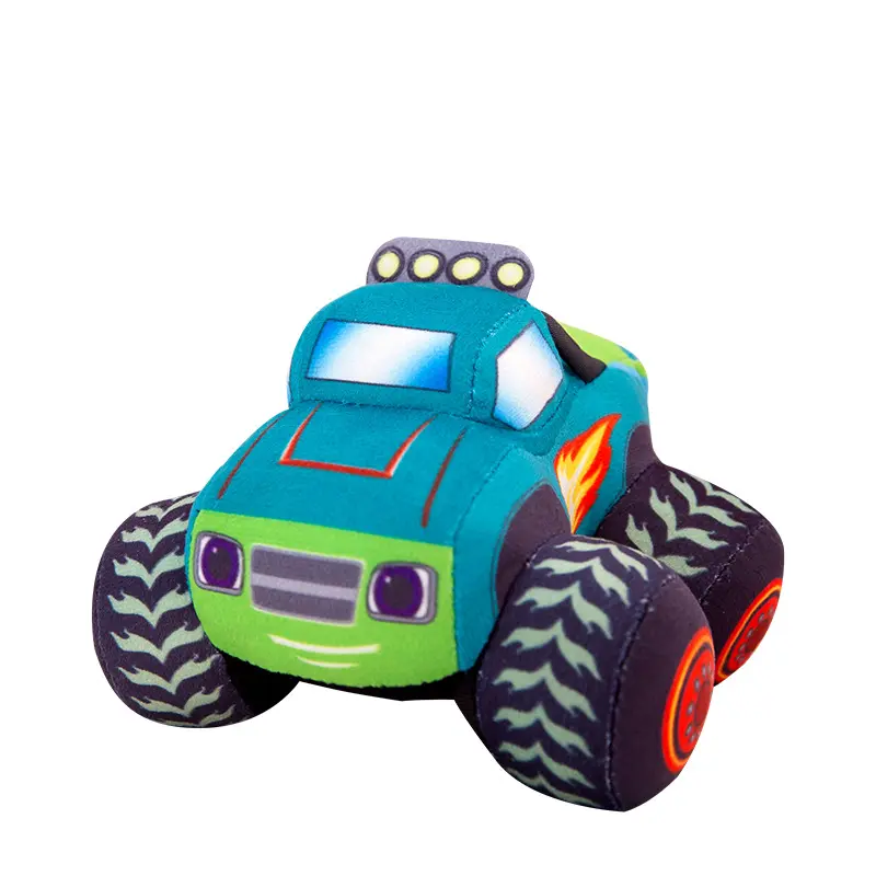 Auto Plüschtier Rennwagen | Weiches Kuscheltier für Kinder – Bimbino