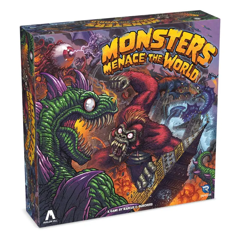 Avalon Hill Brettspiel Monsters Menace The World *Englische Version*