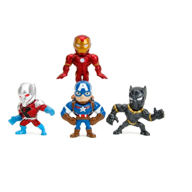 Avengers Nano Metalfigs Diecast Minifiguren 4-er Pack 6 cm   - sofort lieferbar