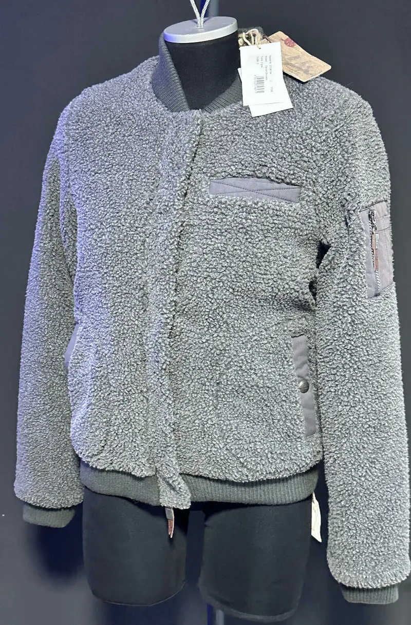 B-WARE DAMEN DREIMASTER BLOUSON GR.S FARBE GRAU