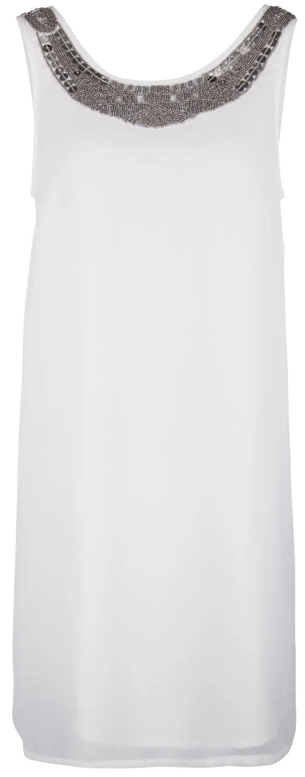 B-WARE DREIMASTER DAMEN KLEID Gr. L Farbe Wollweiss