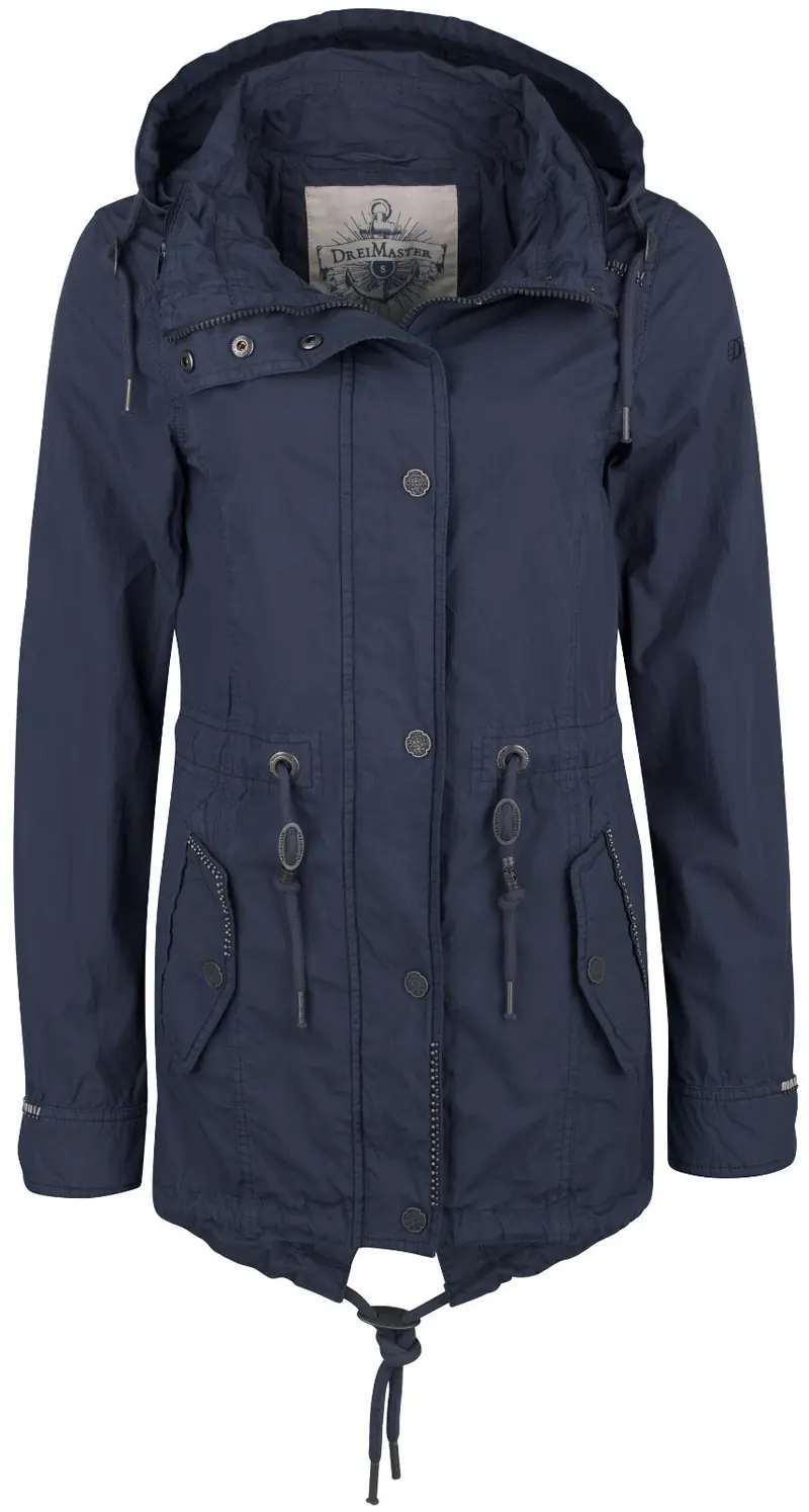 B-WARE DREIMASTER DAMEN KURZMANTEL Gr. L Farbe Marine