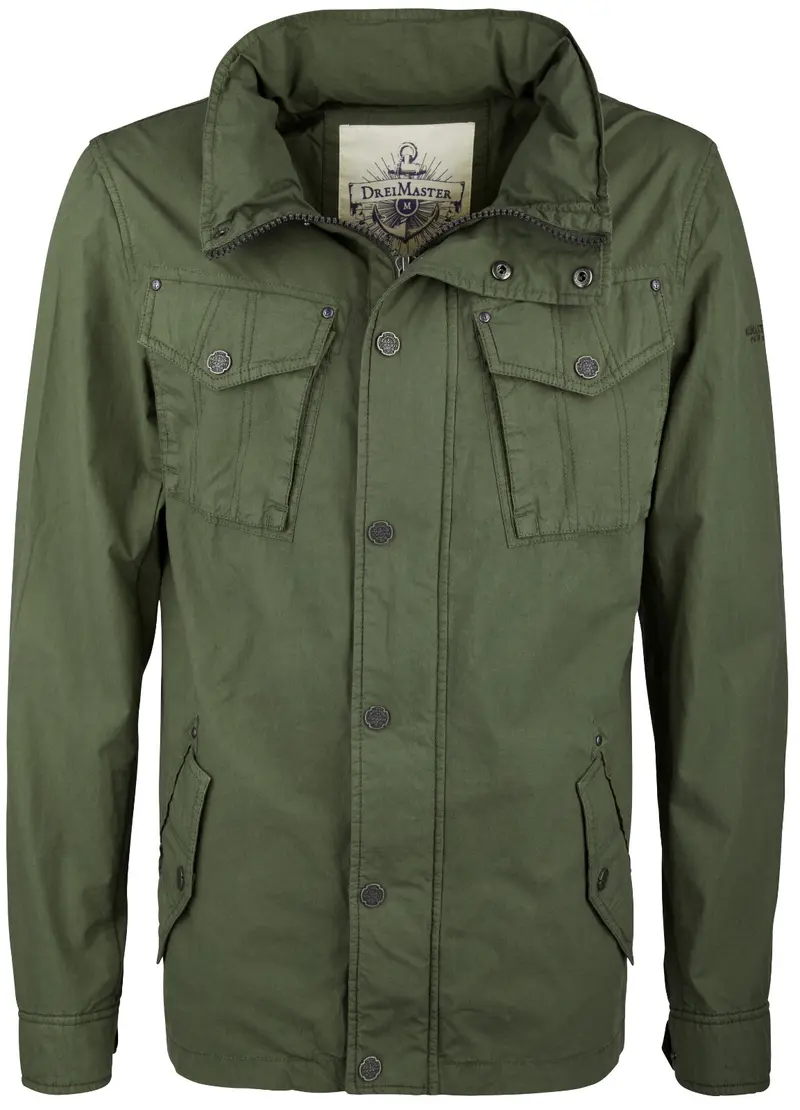 B-WARE DREIMASTER HERREN ANORAK GR.XXL FARBE OLIV