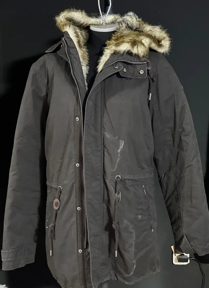 B-WARE DREIMASTER JUNGS PARKA GR.M FARBE ESPRESSO