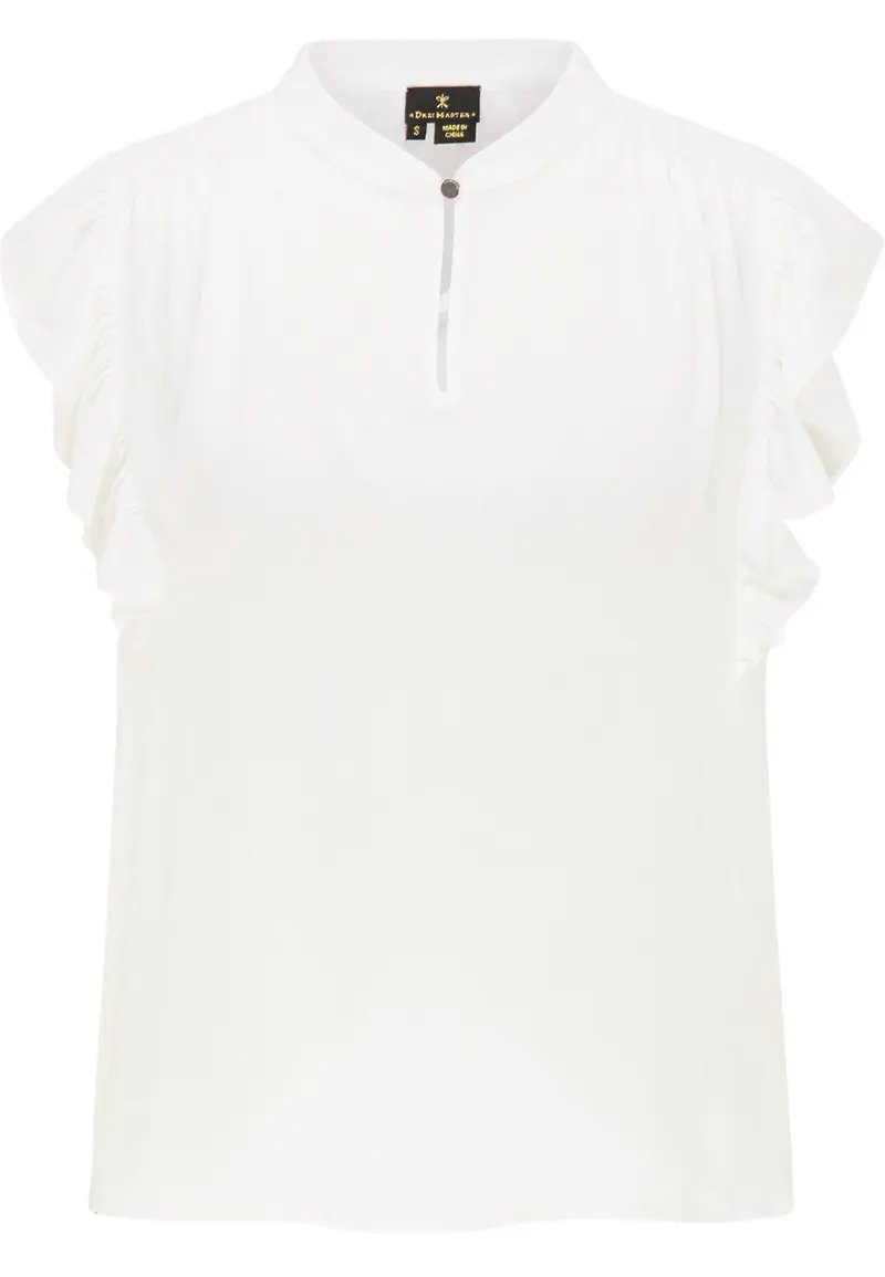 B-WARE DREIMASTER KLASSIK DAMEN BLUSE Gr.M Farbe Wollweiss