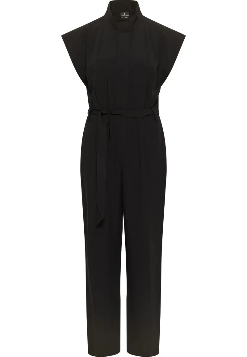 B-WARE DREIMASTER KLASSIK DAMEN JUMPSUIT Gr.L Farbe Schwarz