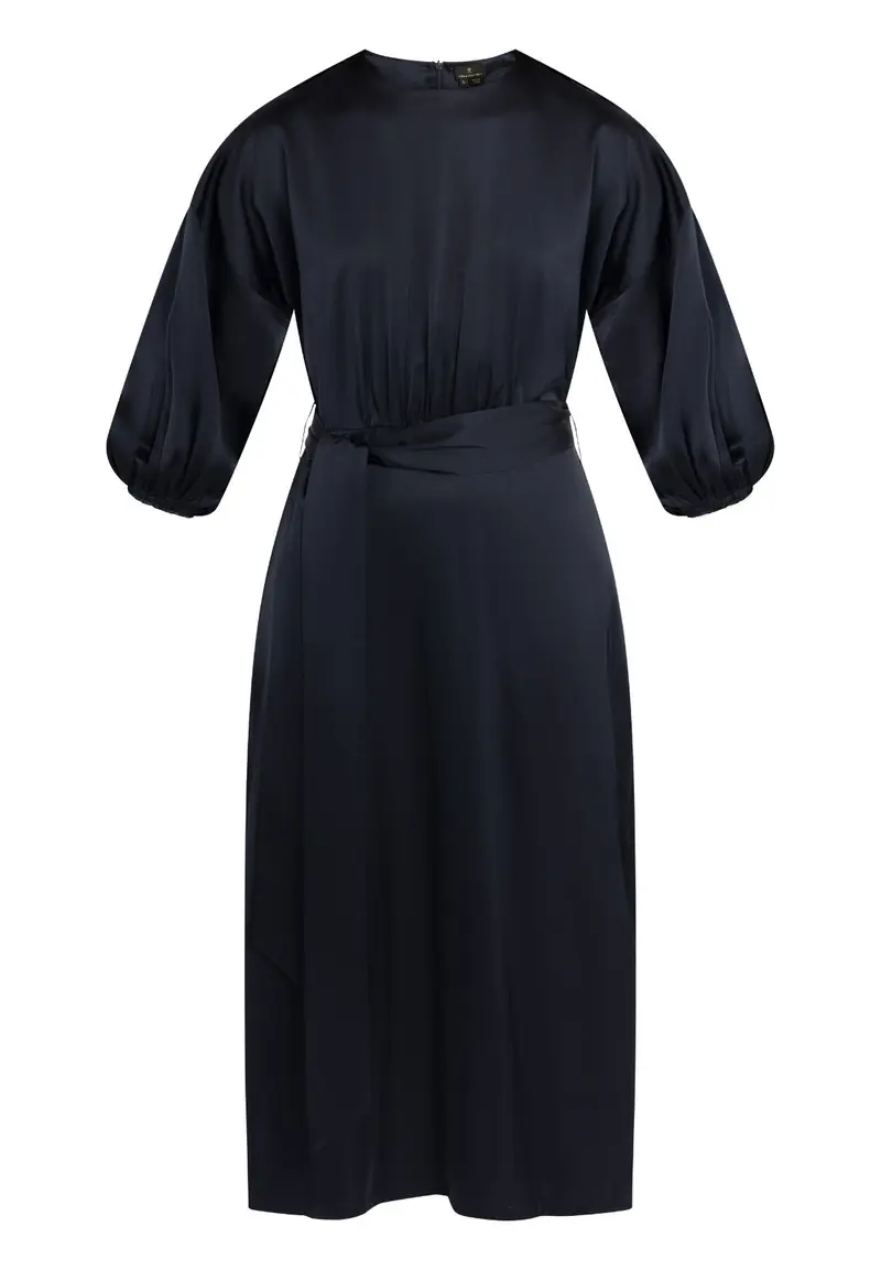 B-WARE DREIMASTER KLASSIK DAMEN KLEID Gr.L Farbe Marine