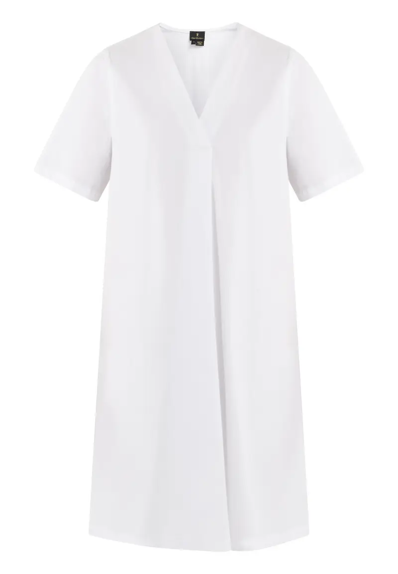 B-WARE DREIMASTER KLASSIK DAMEN KLEID Gr.XL FARBE WEISS