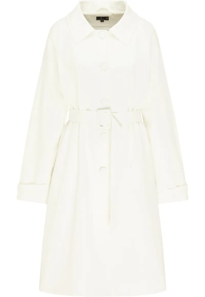B-WARE DREIMASTER KLASSIK DAMEN MANTEL Gr.L Farbe Weiss