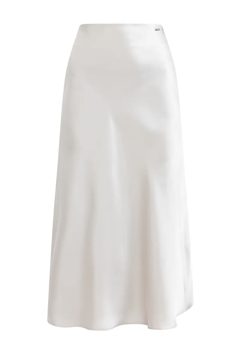 B-WARE DREIMASTER KLASSIK DAMEN MIDIROCK Gr. Hellbeige Gr. L