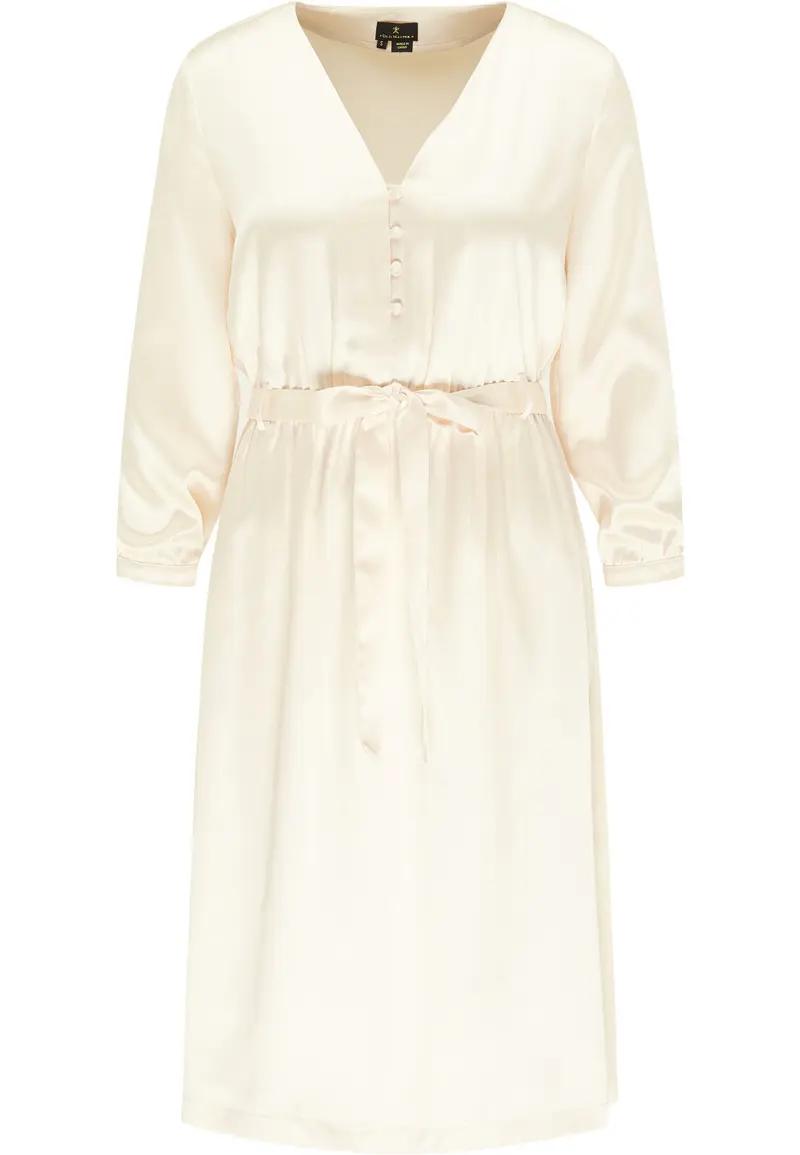 B-WARE DREIMASTER KLASSIK DAMEN SOMMERKLEID Gr. XS Farbe CHAMPAGNER