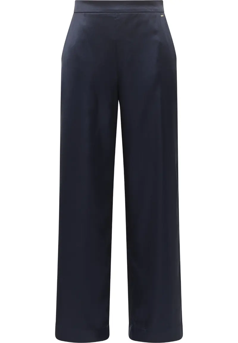 B-WARE DREIMASTER KLASSIK DAMEN STOFFHOSE Gr. L Farbe Marine
