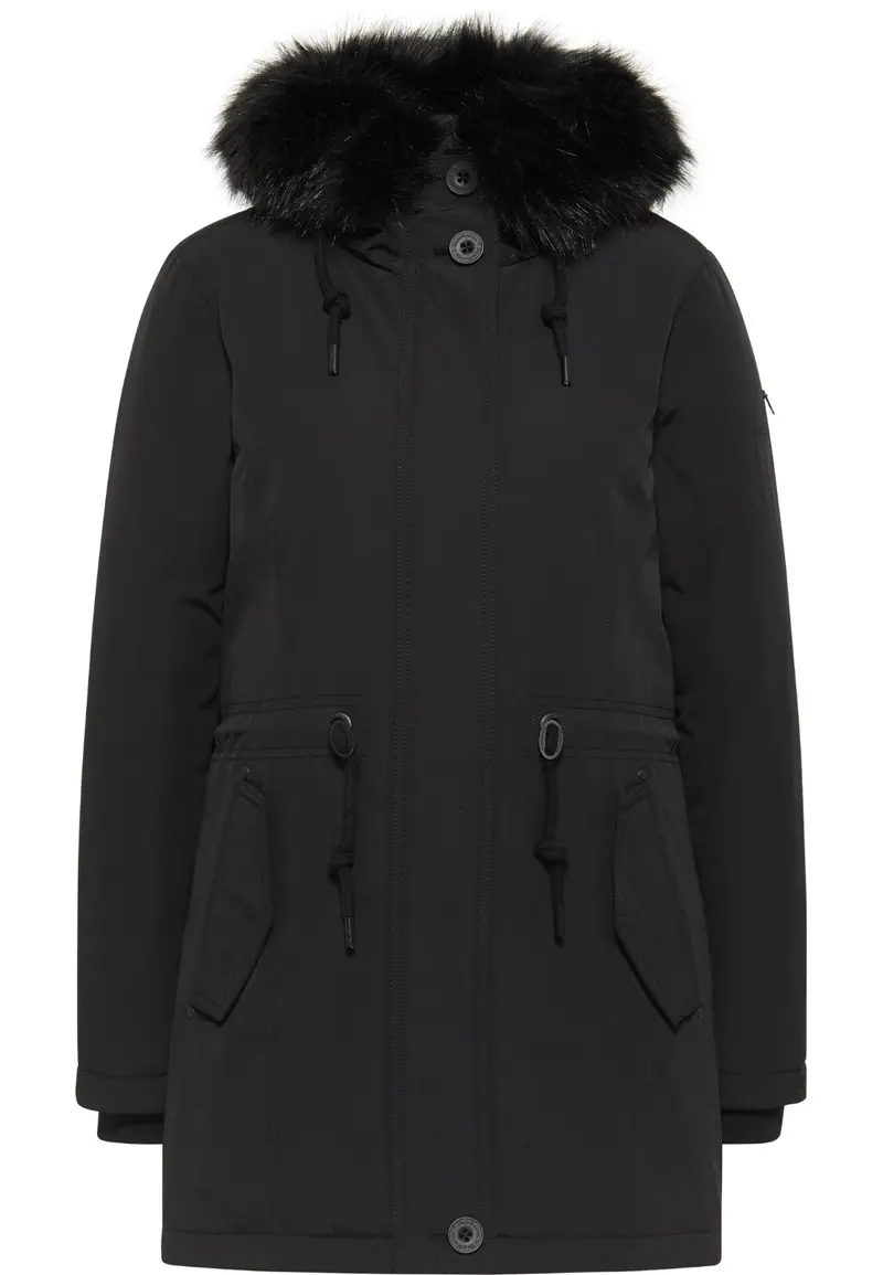 B-WARE DreiMaster Klassik Damen Winterparka Gr. L Farbe Schwarz