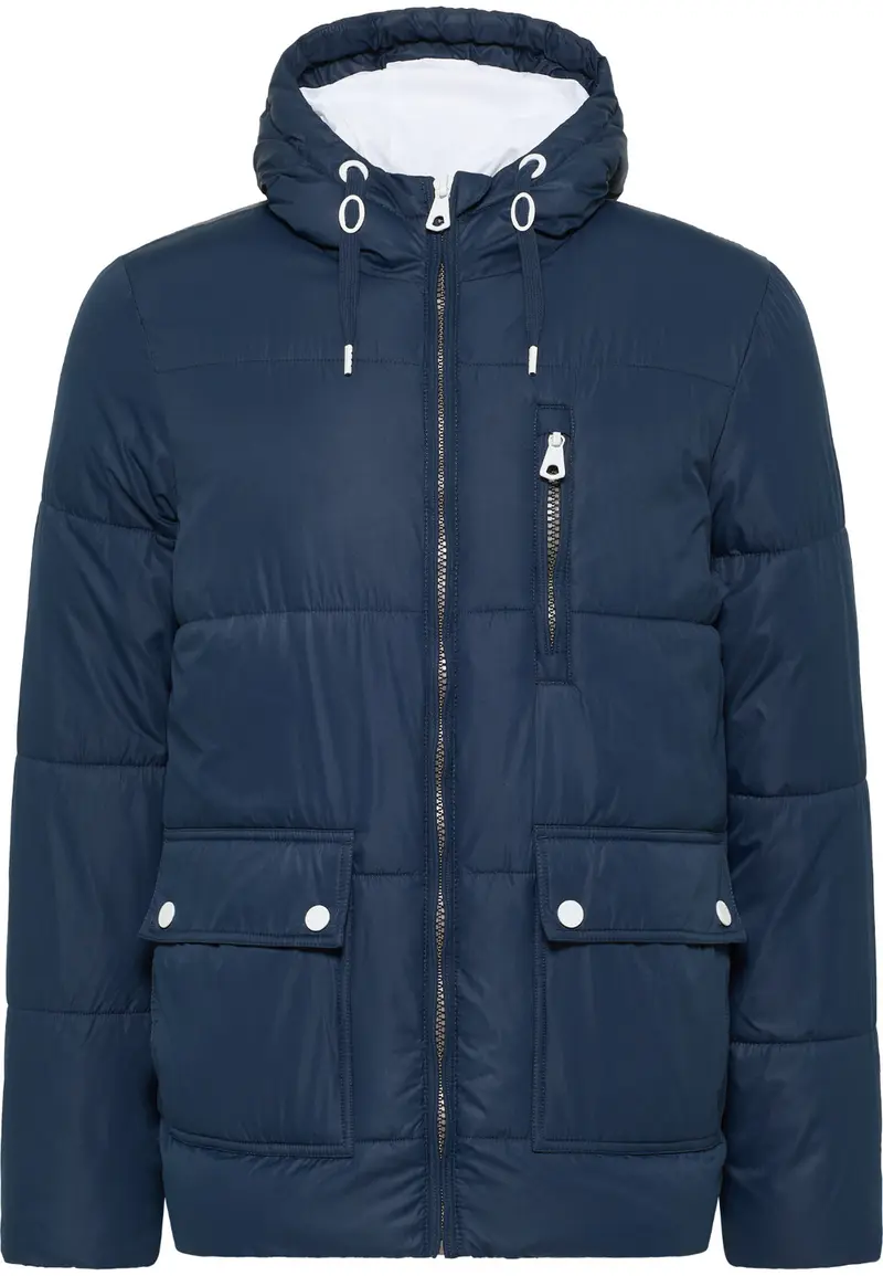 B-WARE DreiMaster Maritim Herren Jacke Gr. M Farbe Dunkelmarine Weiss
