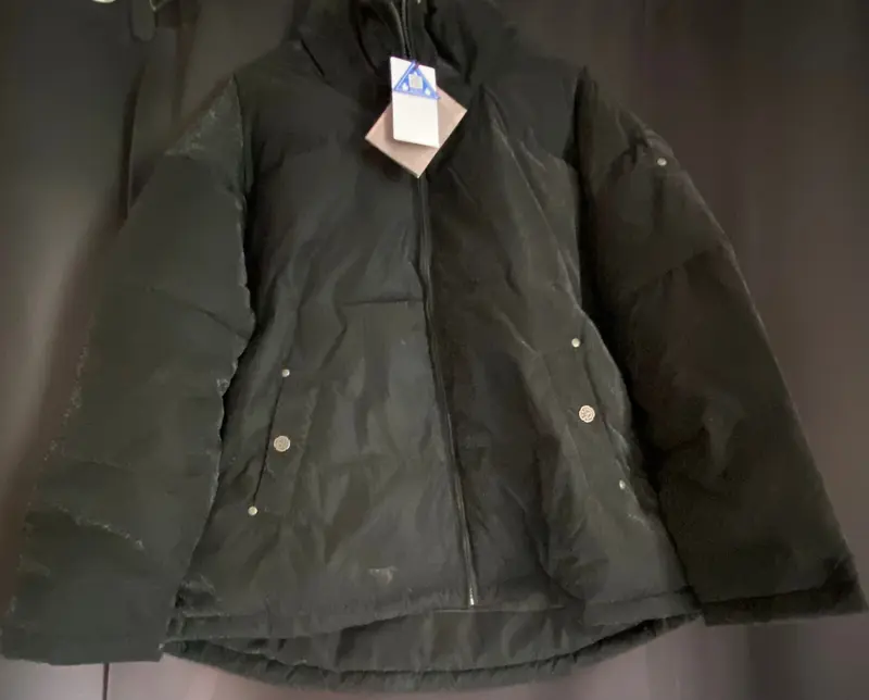 B-WARE DREIMASTER VINTAGE DAMEN JACKE Gr.XL Farbe Schwarz Outdoorjacke