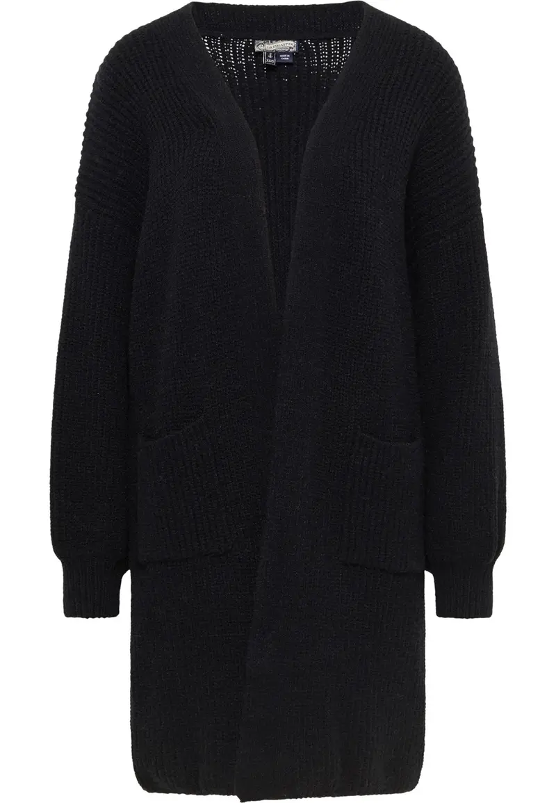 B-WARE DREIMASTER VINTAGE DAMEN STRICKJACKE Gr.XS/S Farbe Schwarz