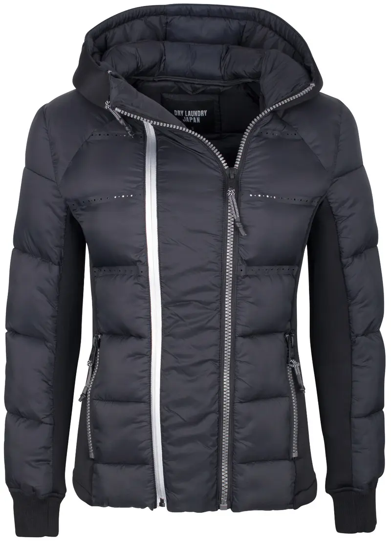 B-WARE DRY LAUNDRY DAMEN ANORAK Gr.XL FARBE Schwarz