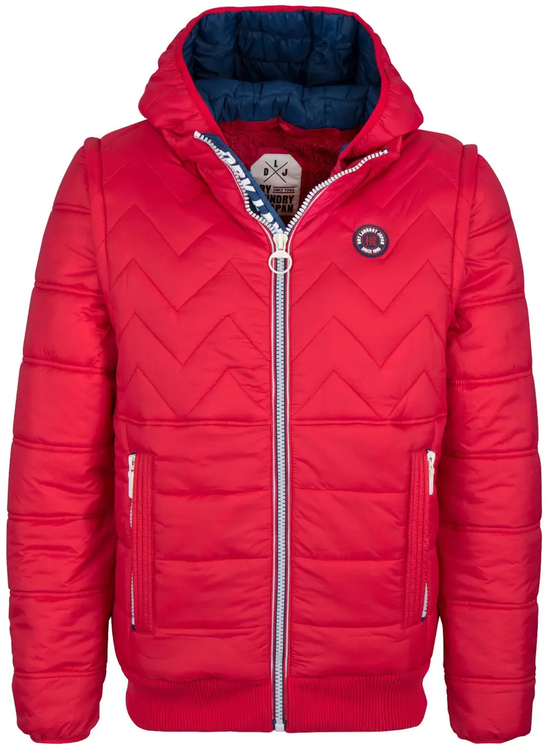 B-WARE DRY LAUNDRY HERREN BLOUSON Gr.XXXL Farbe Rot