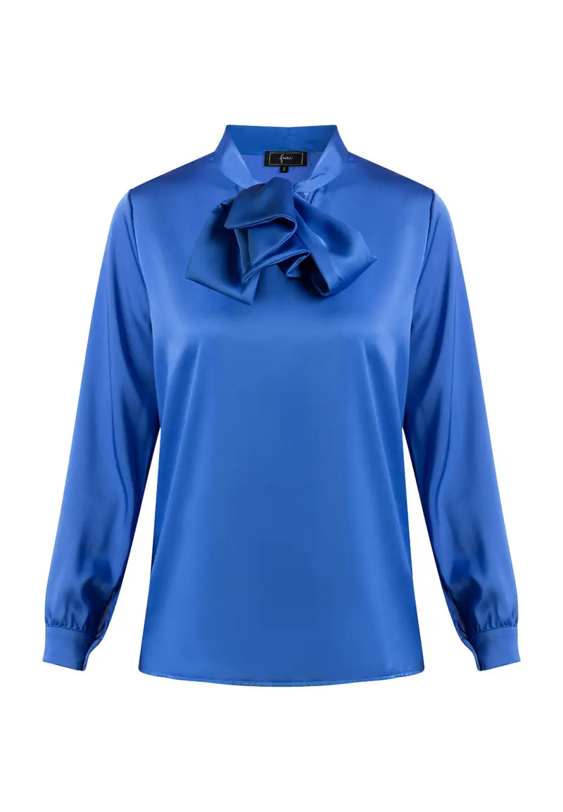 B-WARE FAINA DAMEN BLUSE Gr. XL Farbe Royalblau