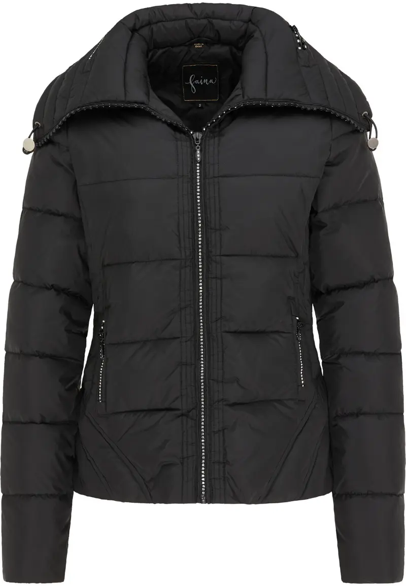 B-WARE FAINA DAMEN JACKE Gr. L Farbe Schwarz