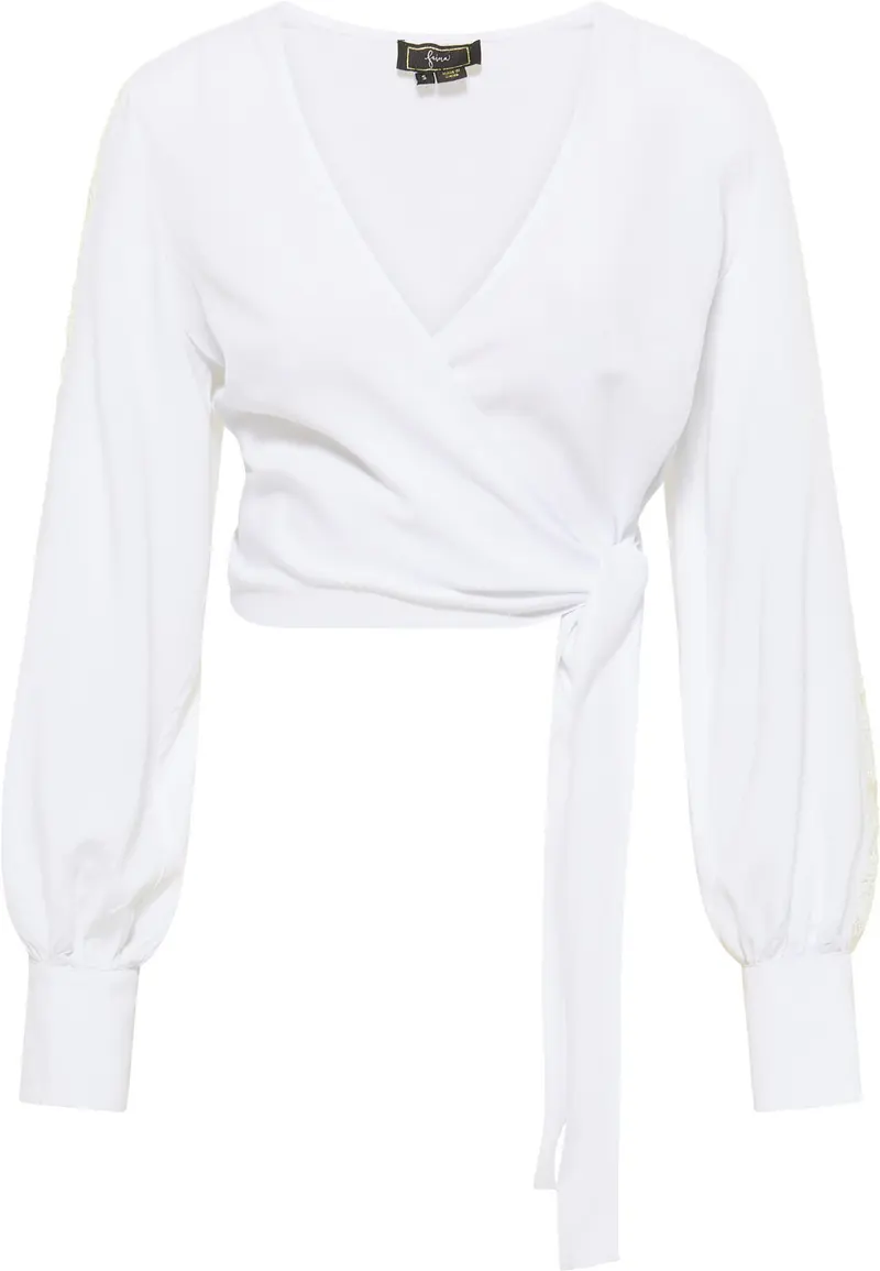 B-WARE FAINA DAMEN TOP Gr. M Farbe Weiss