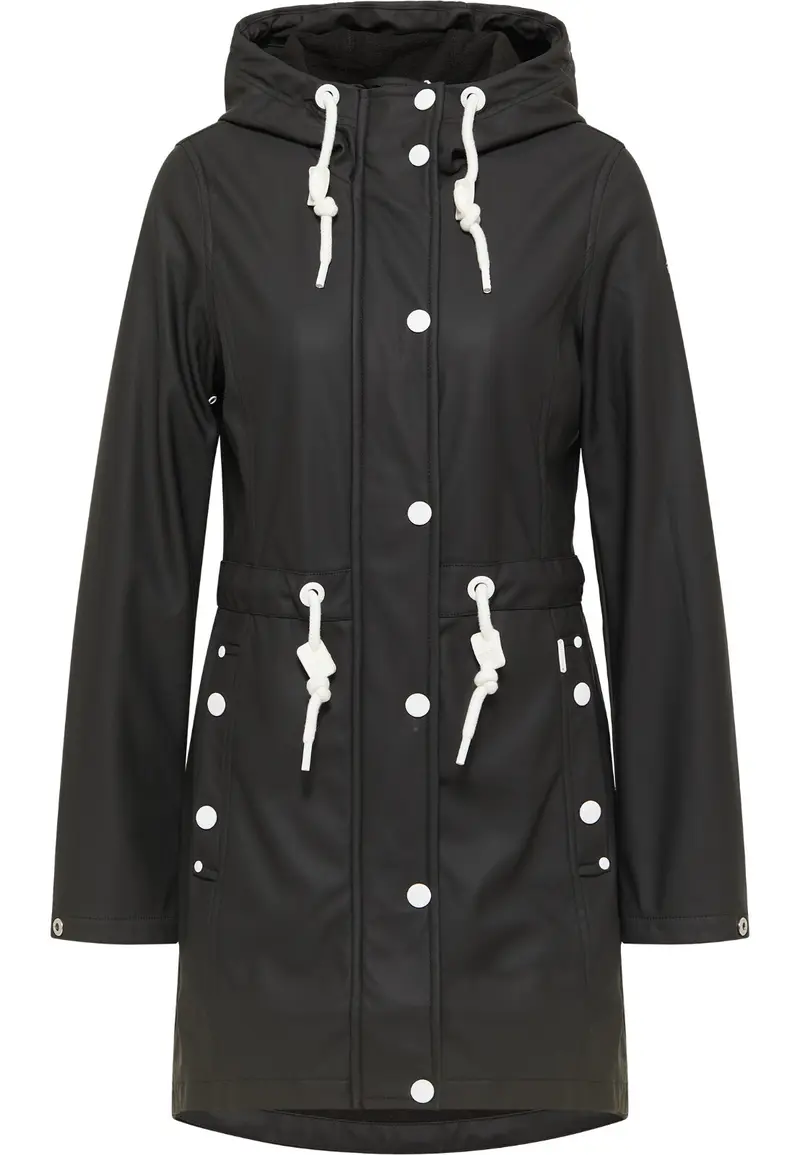 B-WARE ICEBOUND DAMEN ÜBERGANGSMANTEL Gr.S Farbe Schwarz