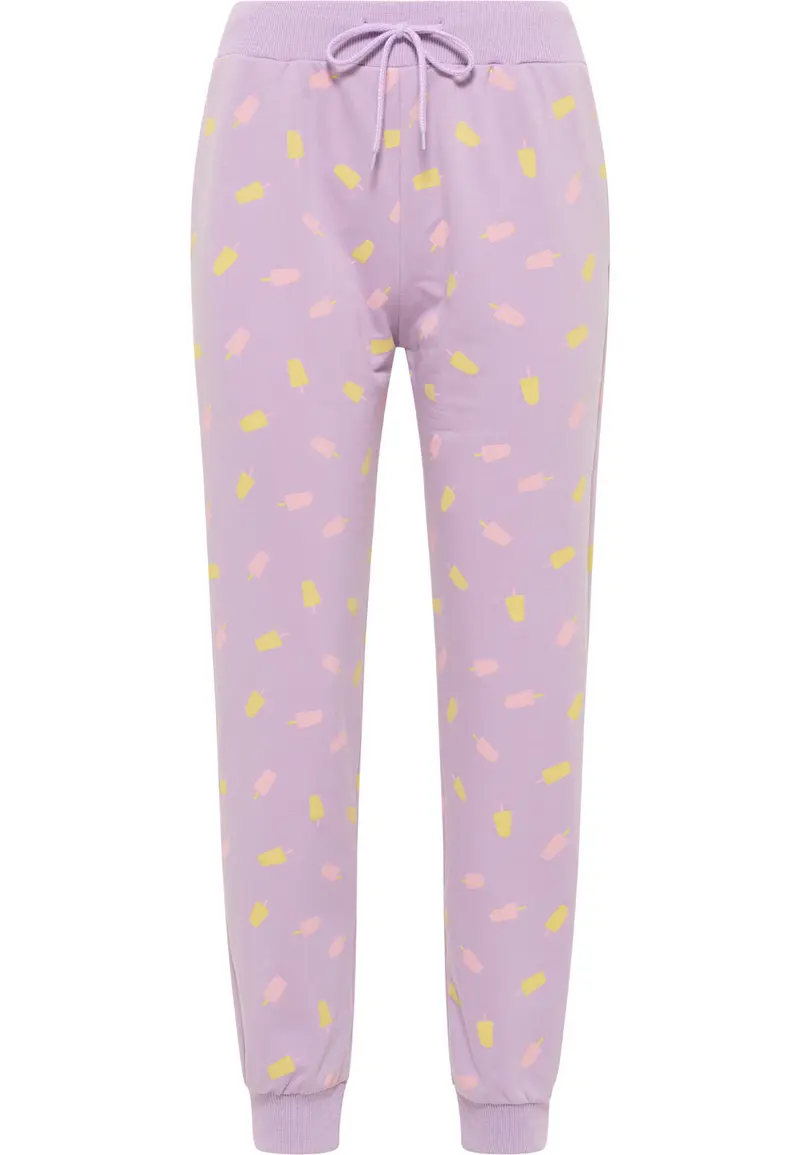 B-WARE MYMO Damen Hose Sweathose Gr.S Farbe Flieder Eis
