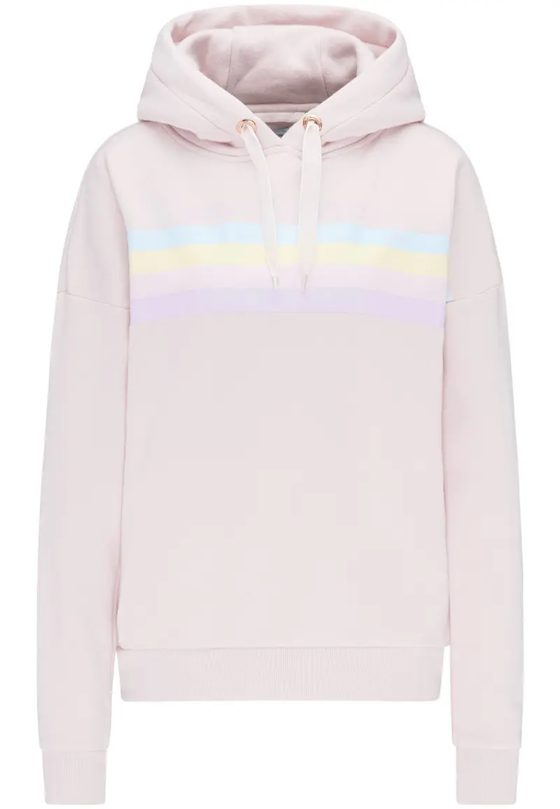 B-WARE MYMO DAMEN KAPUZENPULLOVER Gr.S Farbe Rosa Melange