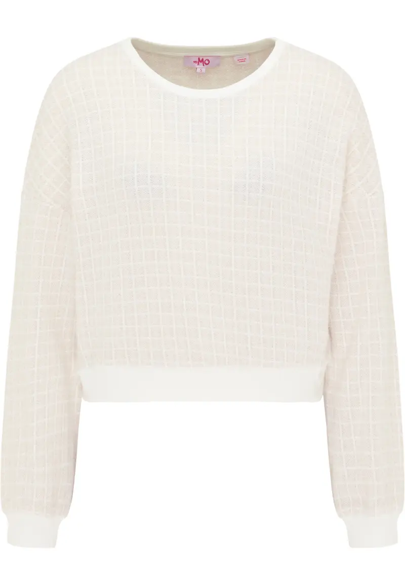 B-WARE MYMO DAMEN PULLOVER Gr.XS Farbe Wollweiss