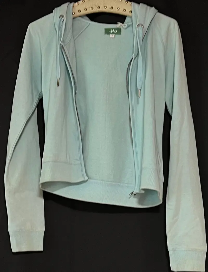 B-WARE MYMO DAMEN SWEAT Gr. S Farbe MINZE