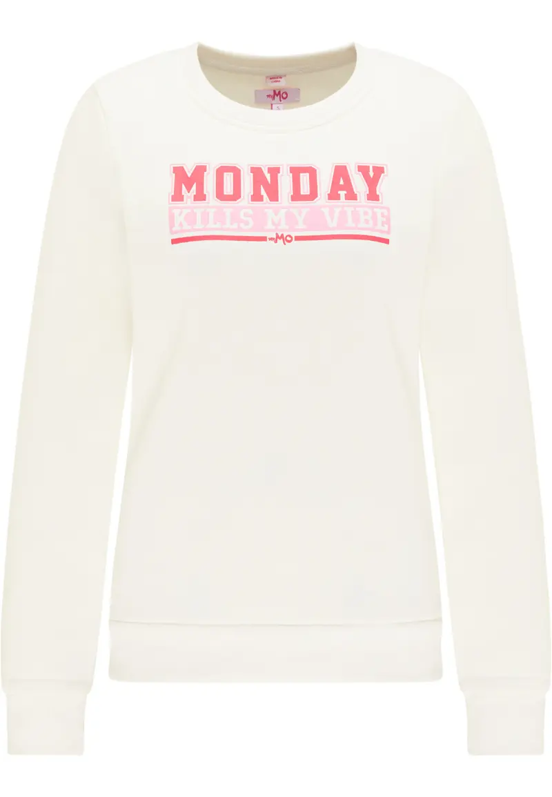 B-WARE MYMO DAMEN SWEATSHIRT Gr.XXL Farbe Wollweiss