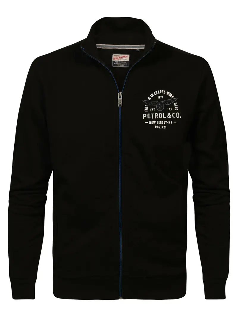 B-WARE PETROL INDUSTRIES HERREN SWEATSHIRT GR.XL FARBE BLACK