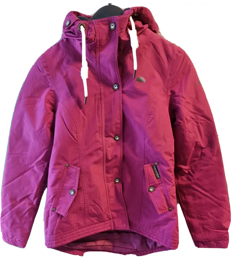 B-WARE SCHMUDDELWEDDA DAMEN ANORAK Gr.XS Farbe Beere Outdoorjacke