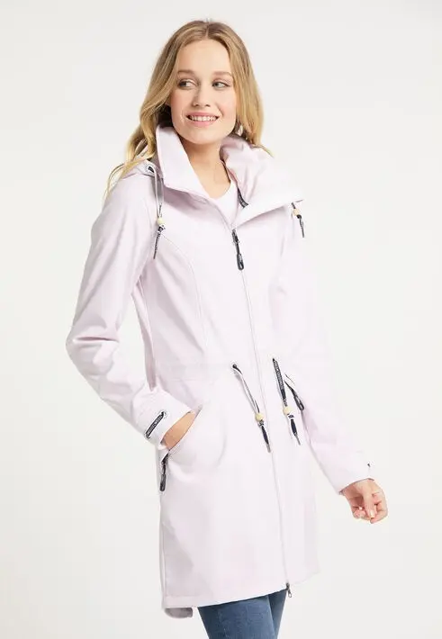 B-WARE - SCHMUDDELWEDDA Damen Softshellmantel Gr.M Farbe Hellrosa
