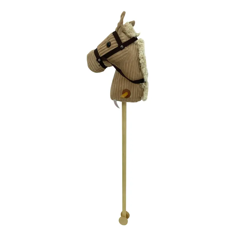 B-Ware-  Sweety-Toys 6809 " BEIGE Sugar " CORD COTTON Steckenpferd
