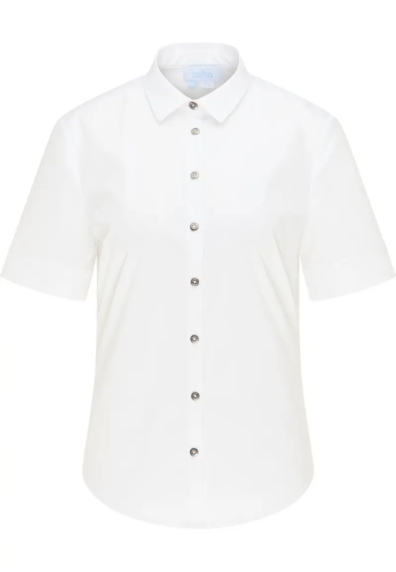 B-WARE USHA BLUE LABEL DAMEN BLUSE Gr. XL Farbe Weiss