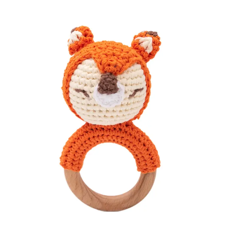 Baby Rassel Oranger Fuchs